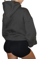 KTP OVERSIZED HOODIE - CHARCOAL