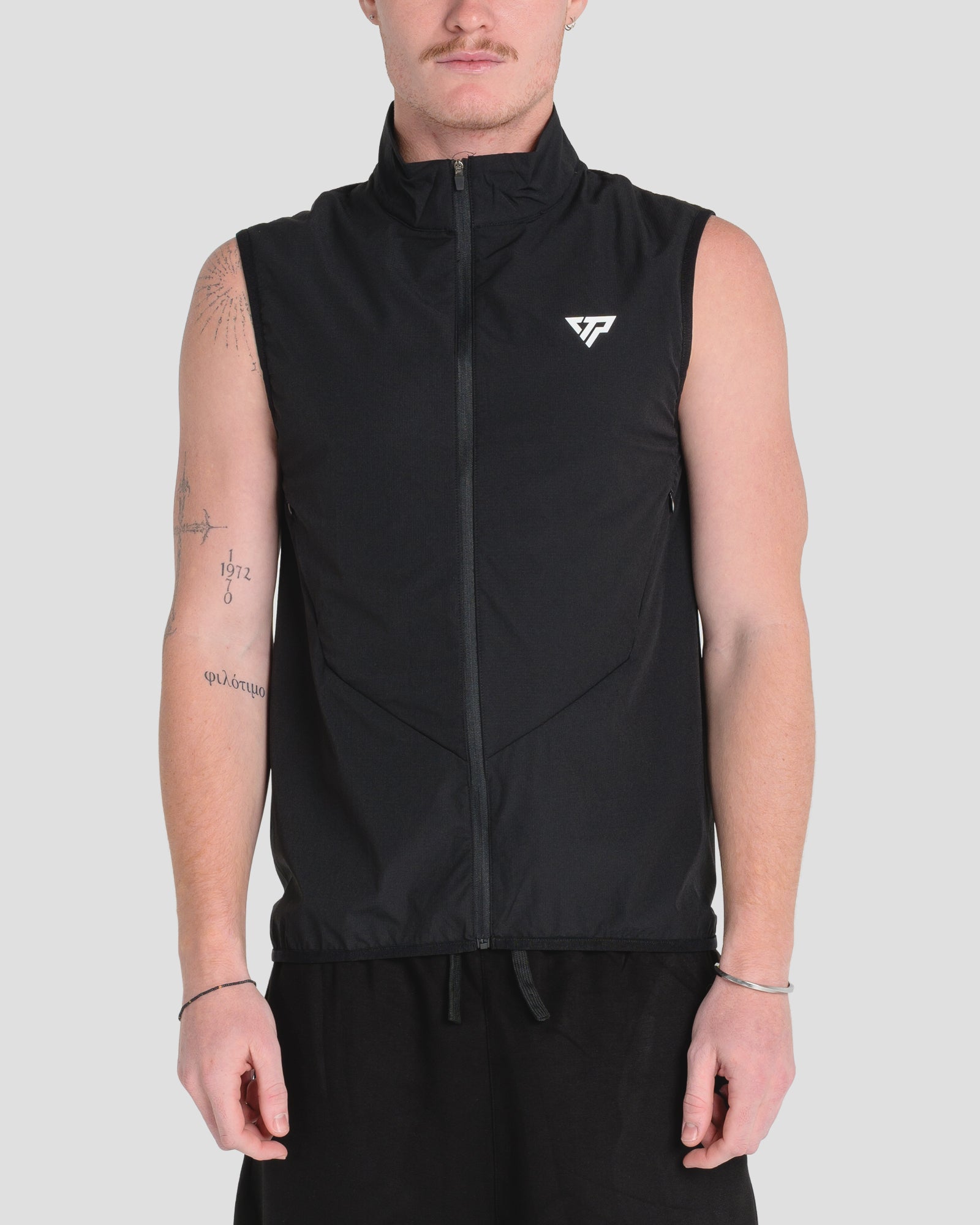 KTP APEX ZIP VEST - BLACK