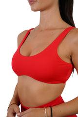 LUXE CROP - RED