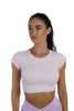 KTP CROPPED TEE - BABY PINK
