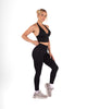 RECOIL HIGH WAIST SCRUNCH LEGGING - BLACK