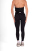 RECOIL HIGH WAIST SCRUNCH LEGGING - BLACK