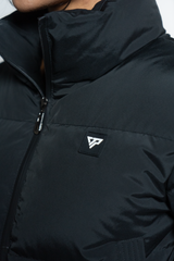 Horizon Cropped Puffer Jacket - Black