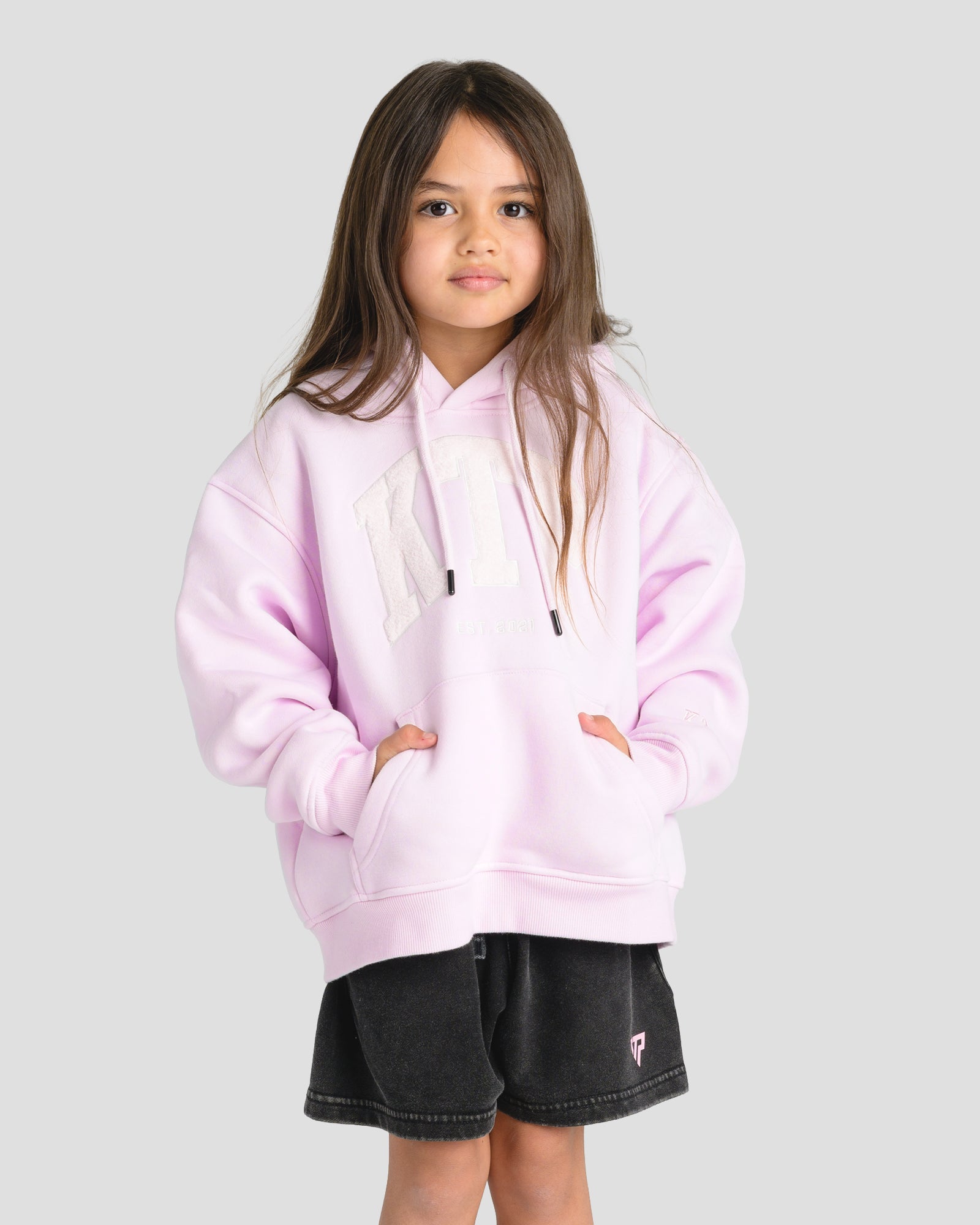 KIDS SEASON 1 HOODIE - BABY PINK