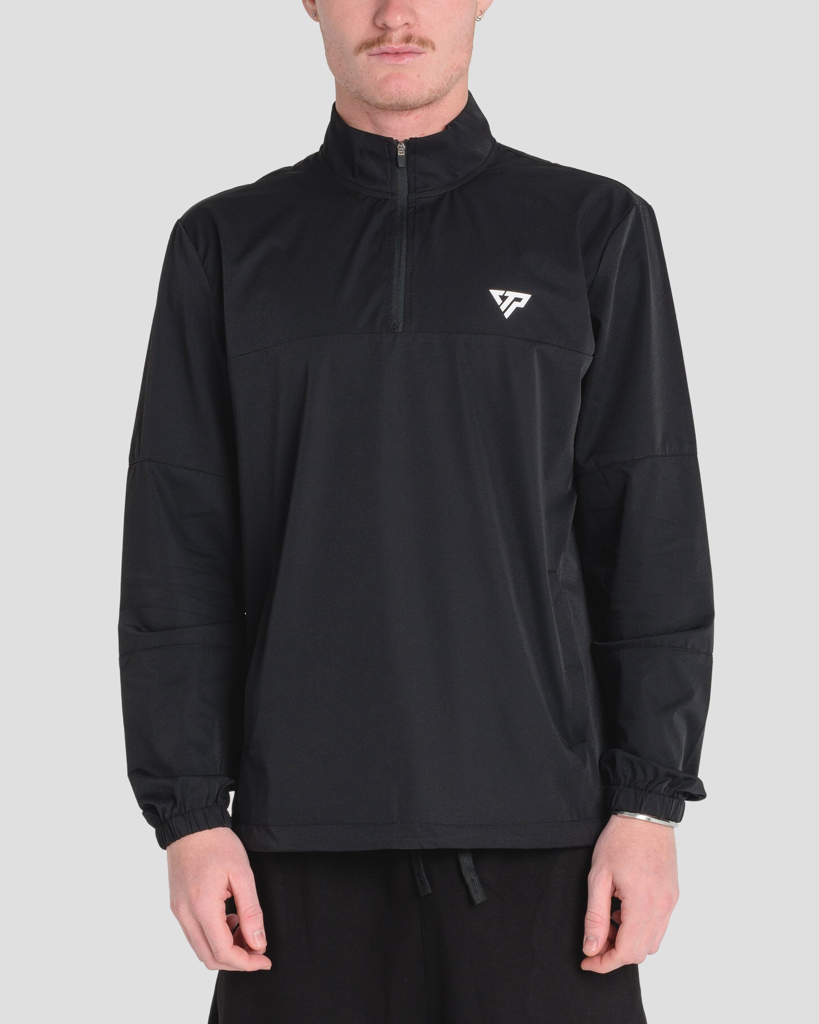 KTP STEALTH QUARTER - ZIP TOP - BLACK