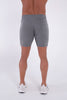 grey pocket sweat shorts