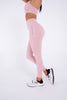 pink body contouring leggings