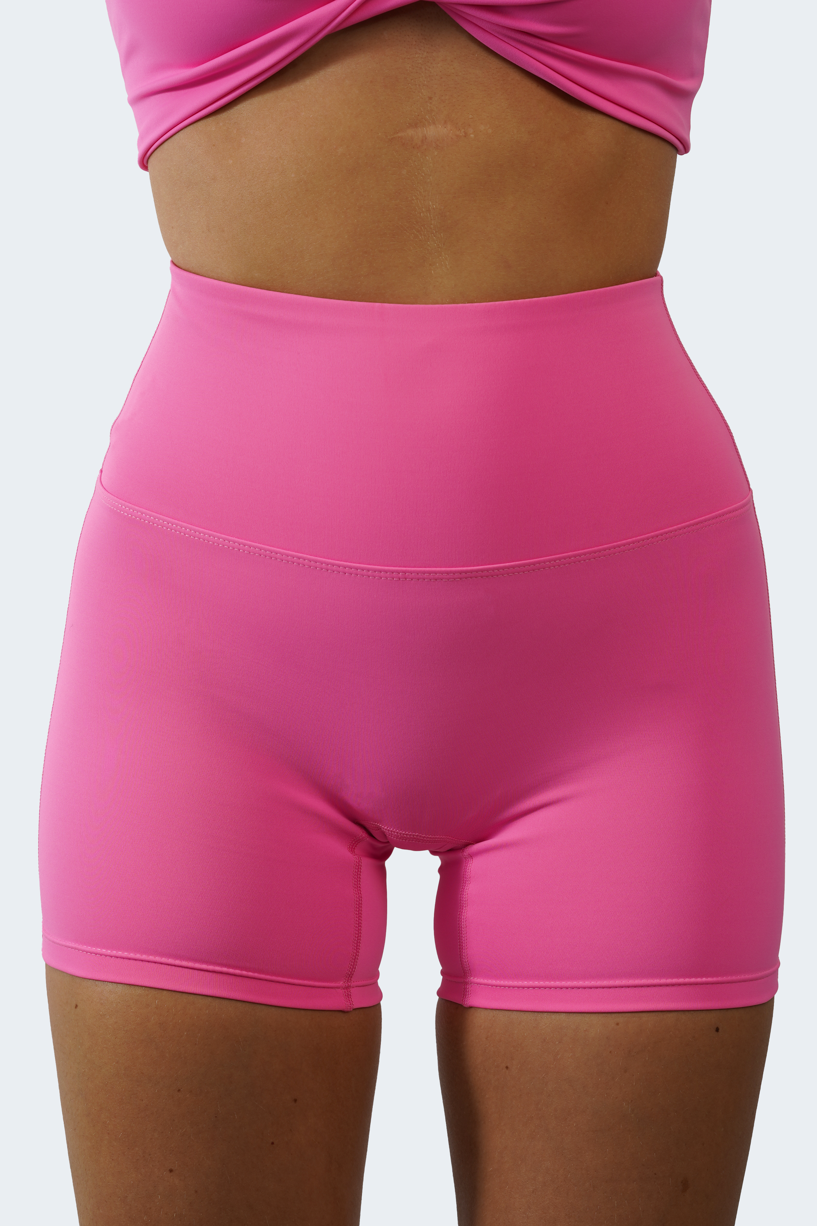 Inspire Shorts Neon Pink The Perfect Subtle Scrunch Gym Shorts